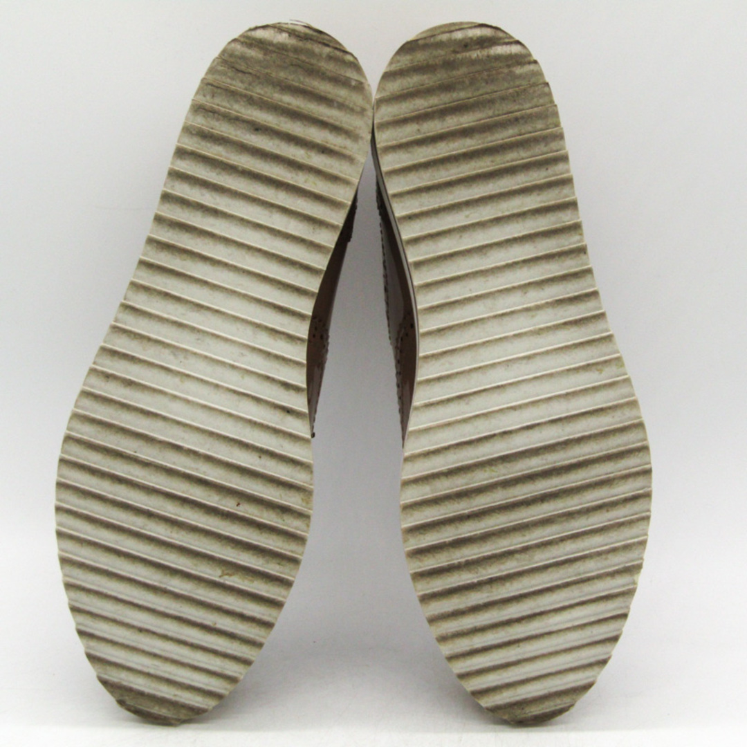 ZARA(ザラ)のザラ ドレスシューズ レースアップシューズ 厚底  靴 レディース 37サイズ ベージュ ZARA レディースの靴/シューズ(ローファー/革靴)の商品写真