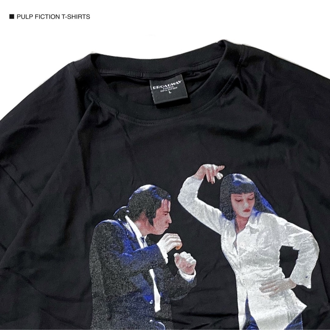 パルプフィクション 半袖 Tシャツ タランティーノ 映画 ムービーT  メンズのトップス(Tシャツ/カットソー(半袖/袖なし))の商品写真