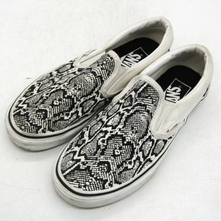 ヴァンズ(VANS)のバンズ スニーカー スリッポン ローカット 508731 シューズ 靴 白 レディース 23.5サイズ ホワイト VANS(スニーカー)