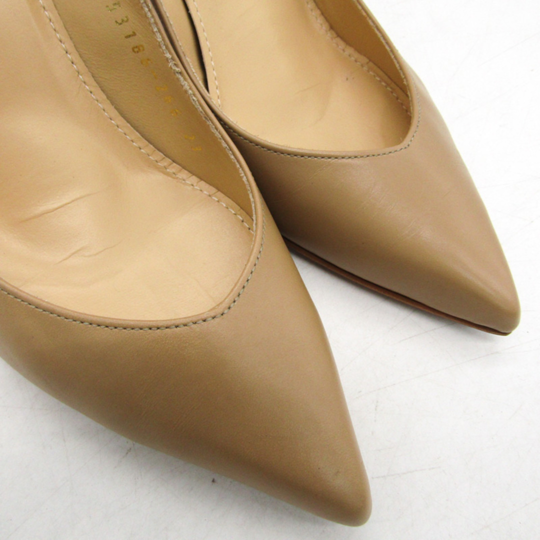 MEDA(メダ)のメダ パンプス ポインテッドトゥ ハイヒール ブランド シューズ 靴 日本製 レディース 23サイズ ベージュ MEDA レディースの靴/シューズ(ハイヒール/パンプス)の商品写真