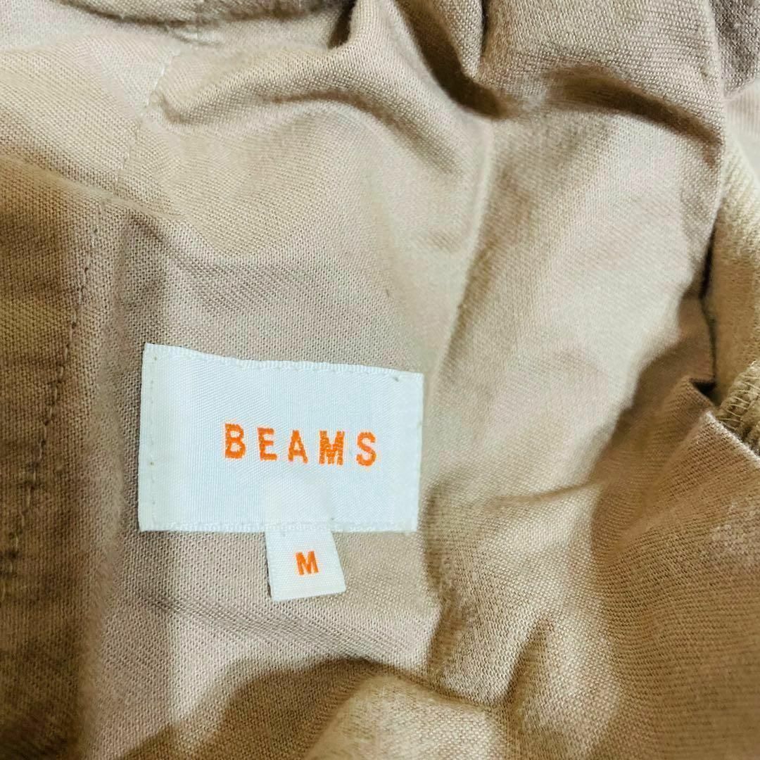 BEAMS(ビームス)のビームス カジュアル パンツ ワイド コーデュロイ チノパン カーキ A040 メンズのパンツ(チノパン)の商品写真