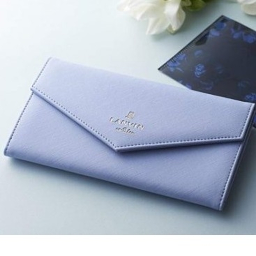 LANVIN en Bleu(ランバンオンブルー)の✳LANVIN en Bleu エチケットケース　美人百花 付録 レディースのファッション小物(ポーチ)の商品写真