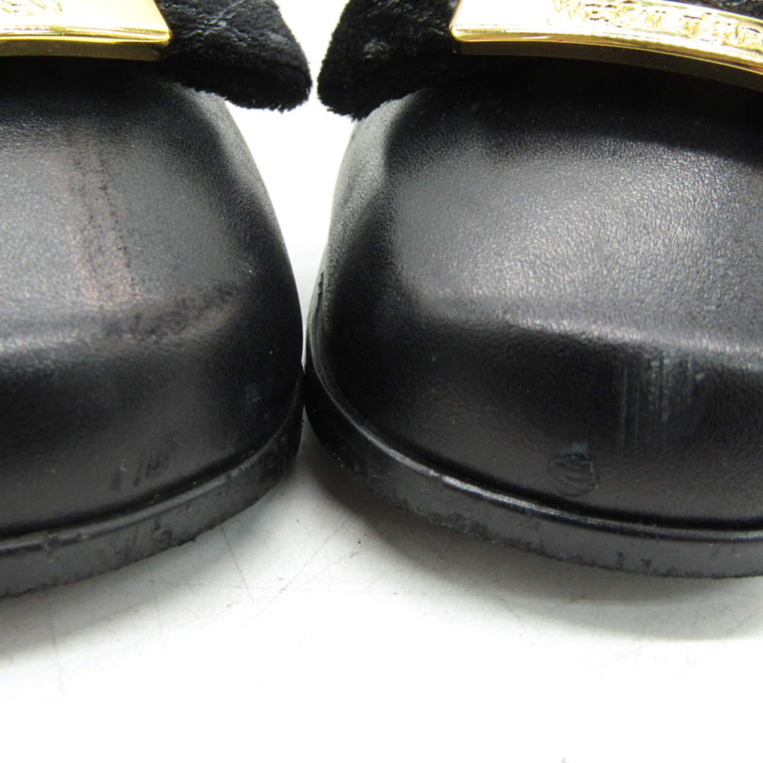 Saint Laurent(サンローラン)のイヴ・サンローラン パンプス スクエアトゥ ブランド シューズ 靴 黒 レディース 35.5サイズ ブラック YVES SAINT LAURENT レディースの靴/シューズ(ハイヒール/パンプス)の商品写真