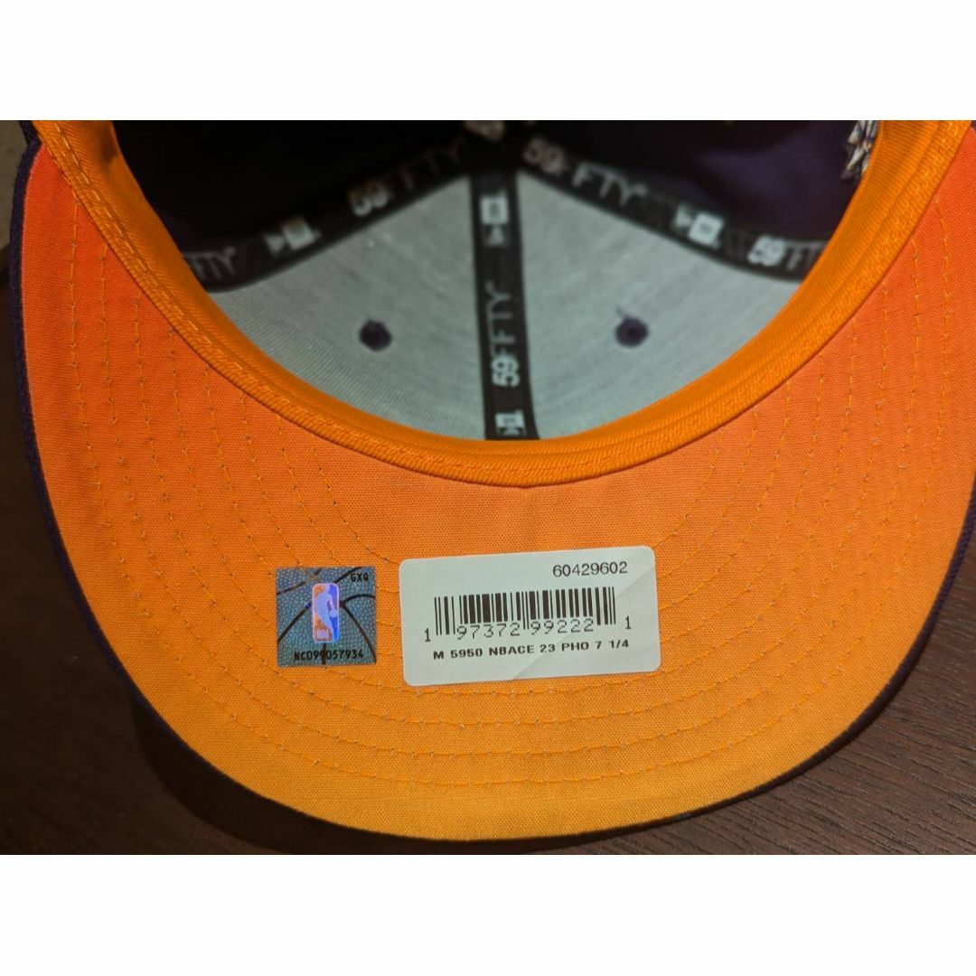 NEW ERA(ニューエラー)の日本未発売 NBA Suns NewEra 59FIFTY EVL 7 1/4 メンズの帽子(キャップ)の商品写真