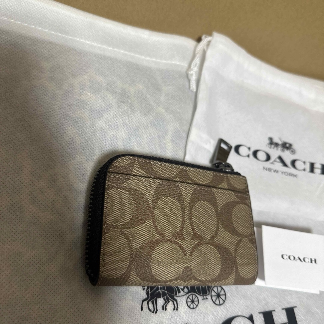 COACH(コーチ)の正規品 本物 希少 激レア コーチ COACH シグネチャーライン 即完売 廃盤 メンズのファッション小物(コインケース/小銭入れ)の商品写真