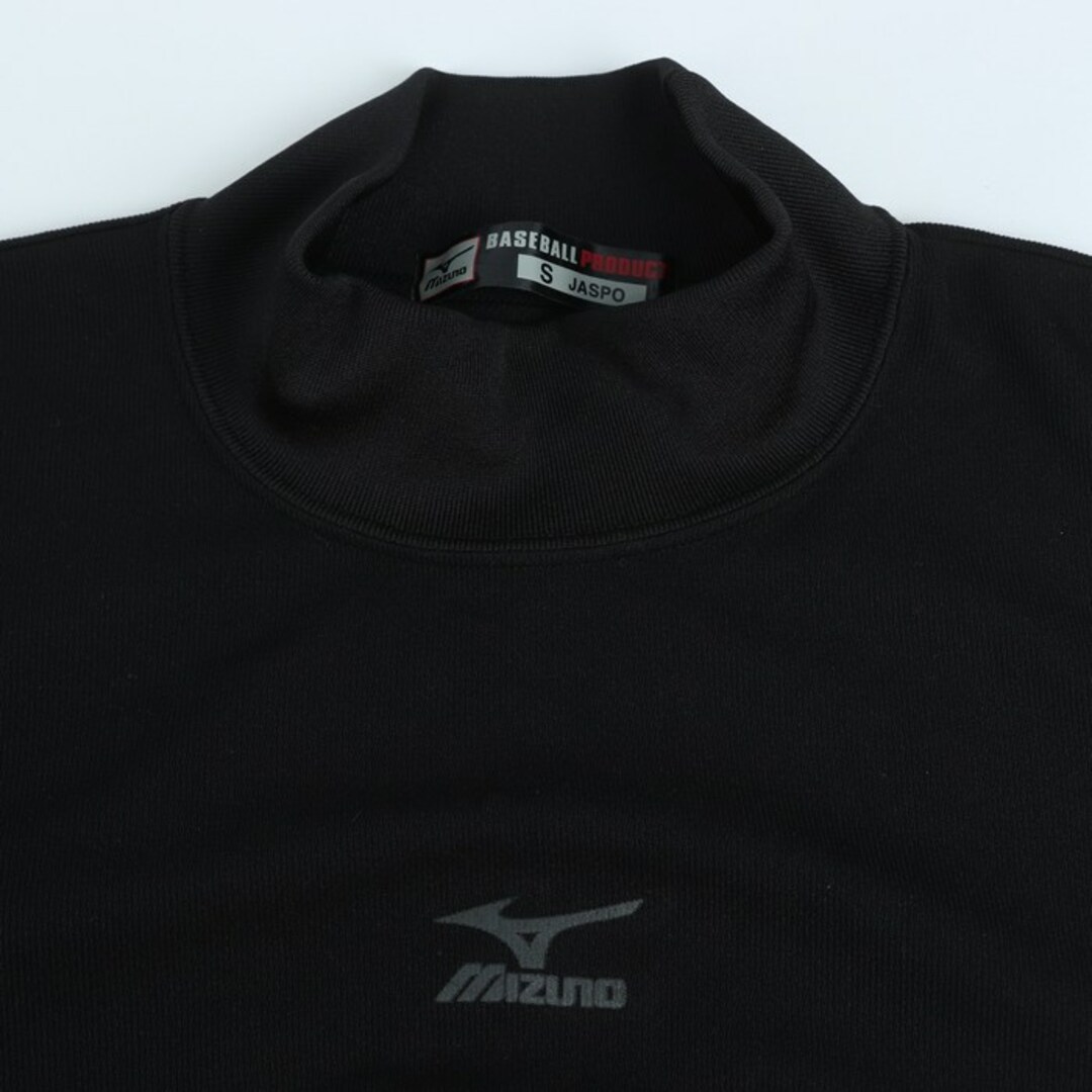 MIZUNO(ミズノ)のミズノ 長袖Ｔシャツ トップス ハイネック プラクティスシャツ 野球 スポーツウエア メンズ Sサイズ ブラック Mizuno メンズのトップス(Tシャツ/カットソー(七分/長袖))の商品写真