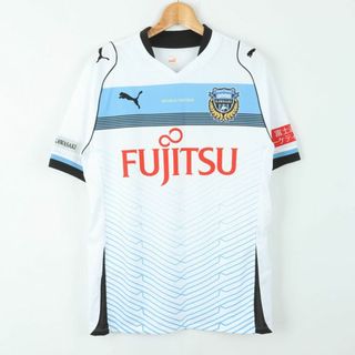 プーマ(PUMA)のプーマ 半袖Ｔシャツ トップス サッカー 川崎フロンターレ ユニフォーム 大きいサイズ メンズ Oサイズ ホワイト PUMA(Tシャツ/カットソー(半袖/袖なし))