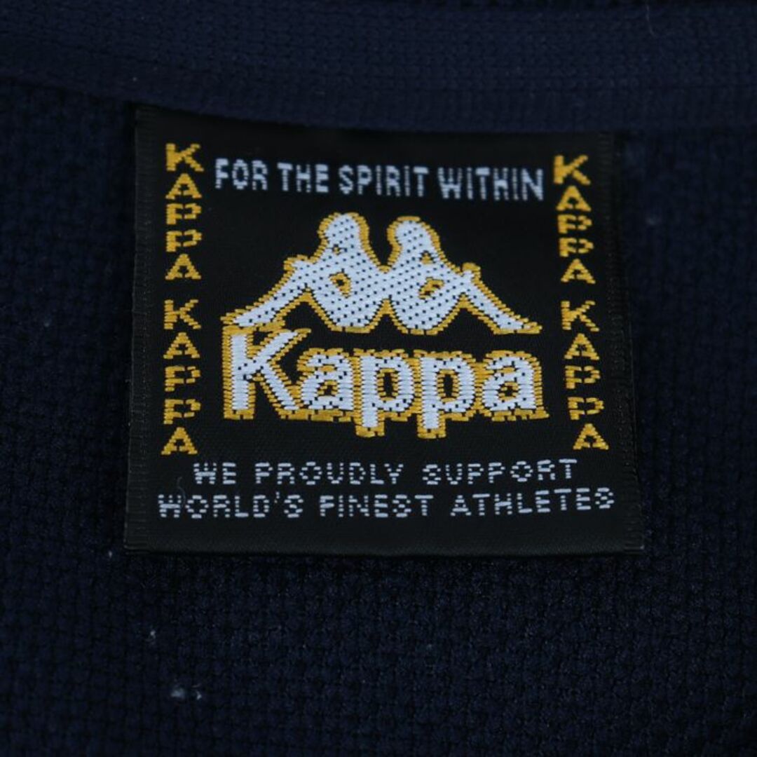 Kappa(カッパ)のカッパ ジャージ ジャケット アウター 袖ライン スポーツウエア 日本製 メンズ Mサイズ ネイビー Kappa メンズのトップス(ジャージ)の商品写真