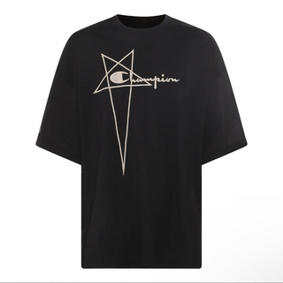 リックオウエンス(Rick Owens)のリックオウエンス×チャンピオン オーバーサイズTシャツ(Tシャツ/カットソー(半袖/袖なし))