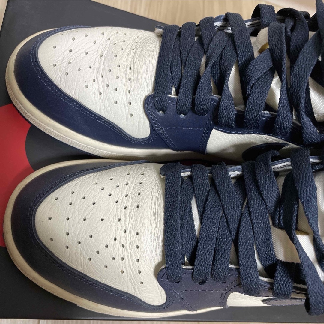 NIKE(ナイキ)のNike Air Jordan1 Obsidian オブシディアン  レディースの靴/シューズ(スニーカー)の商品写真