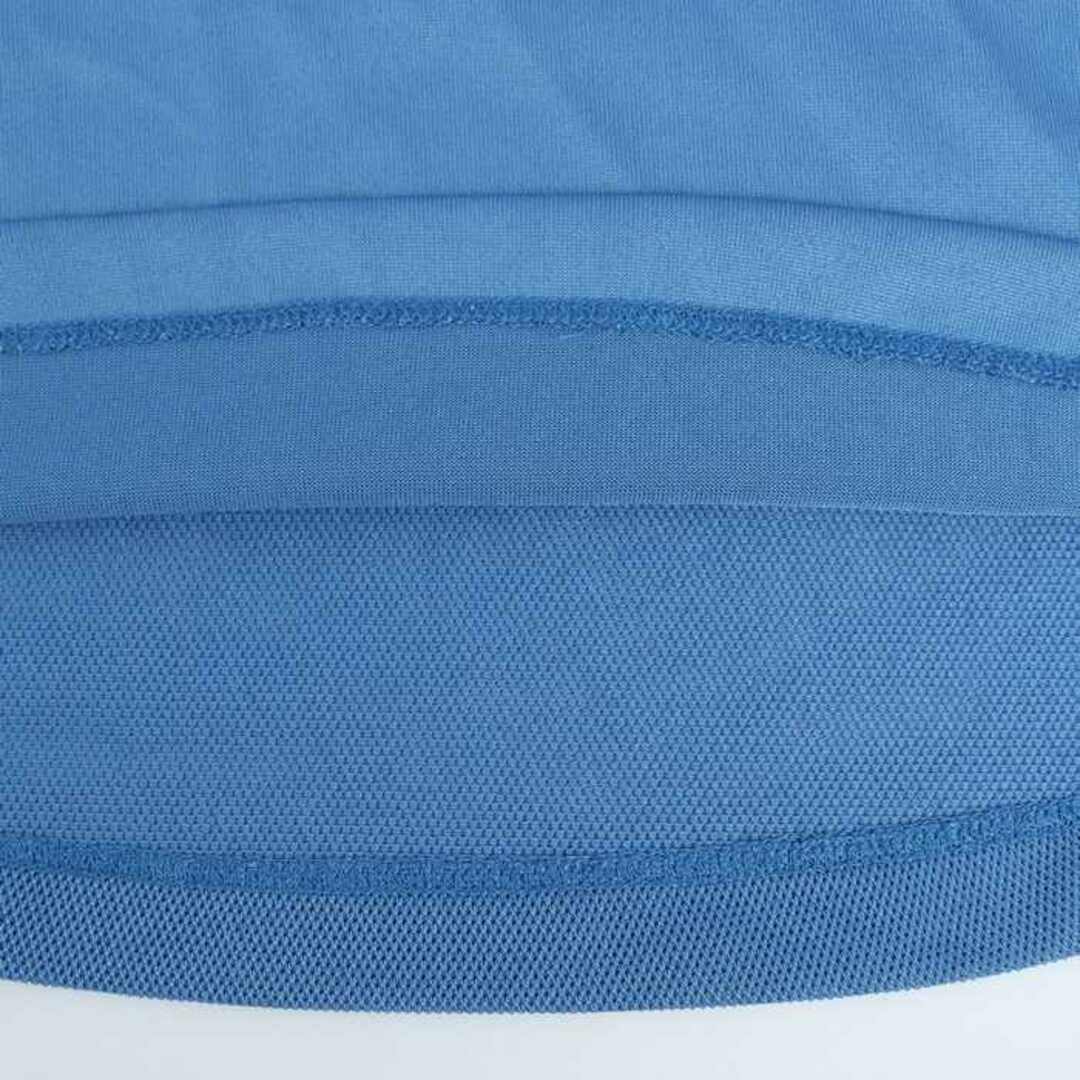NIKE(ナイキ)のナイキ 長袖Ｔシャツ トップス ロゴT メッシュ OPEN24HRS スポーツウエア メンズ Mサイズ ブルー NIKE メンズのトップス(Tシャツ/カットソー(七分/長袖))の商品写真