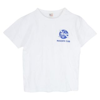 Buzz Rickson's バズリクソンズ MOSQUITO CLUB プリント Tシャツ ホワイト系 M【中古】