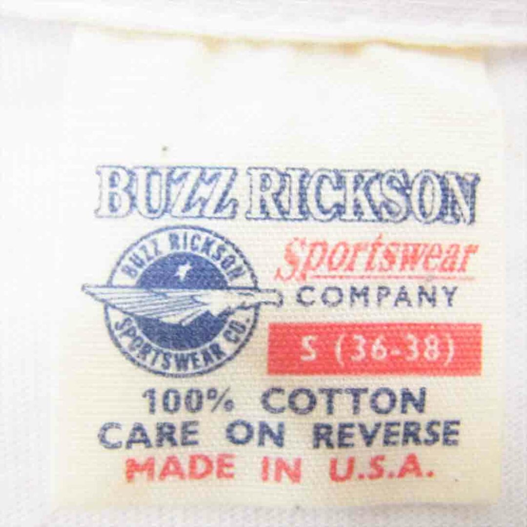 Buzz Rickson's(バズリクソンズ)のBuzz Rickson's バズリクソンズ 50 FIFTH AIR FORCE バックプリント 半袖 Tシャツ ホワイト系 S【中古】 メンズのトップス(シャツ)の商品写真