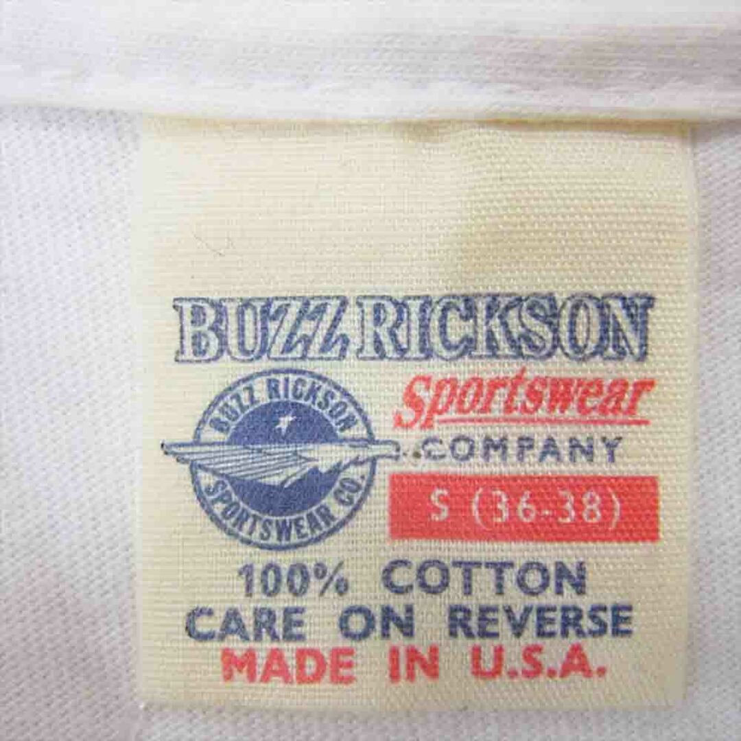 Buzz Rickson's(バズリクソンズ)のBuzz Rickson's バズリクソンズ LOCKHEED MARTIN  バックプリント 半袖 Tシャツ ホワイト系 S【中古】 メンズのトップス(シャツ)の商品写真