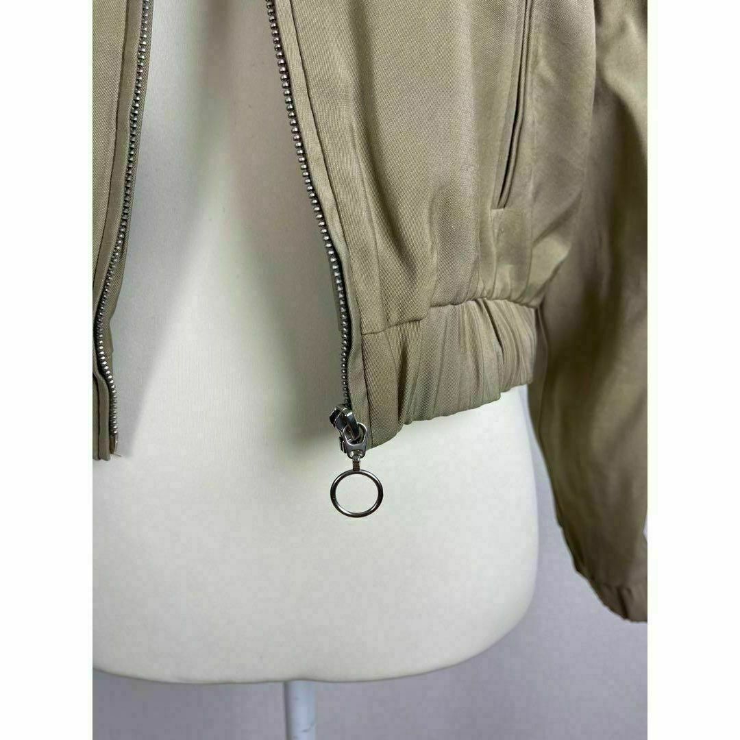 【新品未使用】ZARAカーキブルゾン レディースのジャケット/アウター(ブルゾン)の商品写真