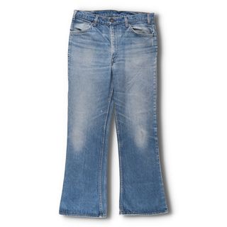 リーバイス(Levi's)の古着 70年代 リーバイス Levi's 646-0217 ベルボトムデニムパンツ メンズw34 ヴィンテージ /evb005165(デニム/ジーンズ)