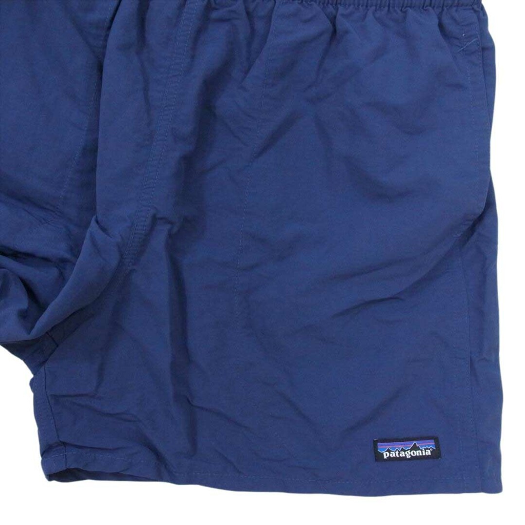 patagonia(パタゴニア)のpatagonia パタゴニア ショート 21SS 57021SP21 BAGGIES SHORTS バギーズショーツ 5インチ ハーフパンツ SNBL  ネイビー系 L【中古】 メンズのパンツ(その他)の商品写真