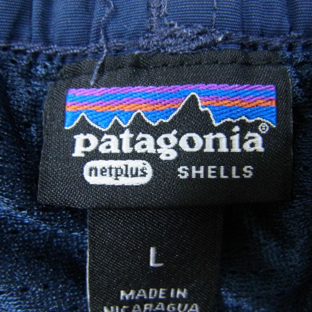 patagonia(パタゴニア)のpatagonia パタゴニア ショート 22SS 57022SP22 BAGGIES SHORTS バギーズショーツ 5インチ ハーフパンツ TIDB  ネイビー系 L【中古】 メンズのパンツ(その他)の商品写真