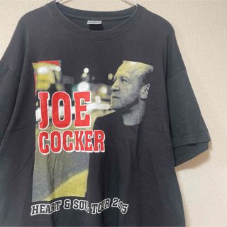 古着 used バンドTシャツ バンT ジョーコッカー JOE COCKER(Tシャツ/カットソー(半袖/袖なし))