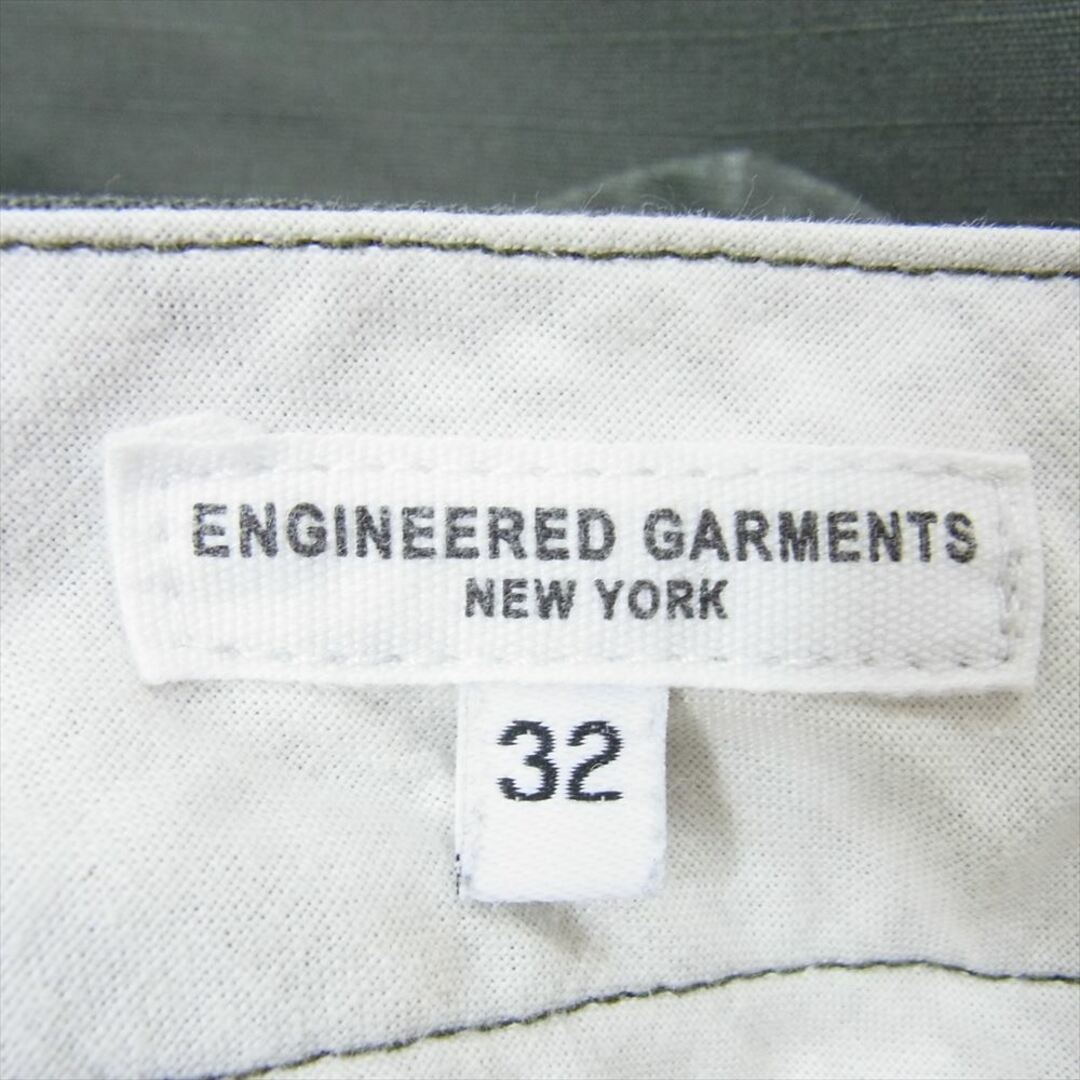 Engineered Garments(エンジニアードガーメンツ)のEngineered Garments エンジニアードガーメンツ GHURKA SHORT グルカ ショーツ フラップ ポケット ハーフ パンツ モスグリーン系 32【中古】 メンズのパンツ(その他)の商品写真