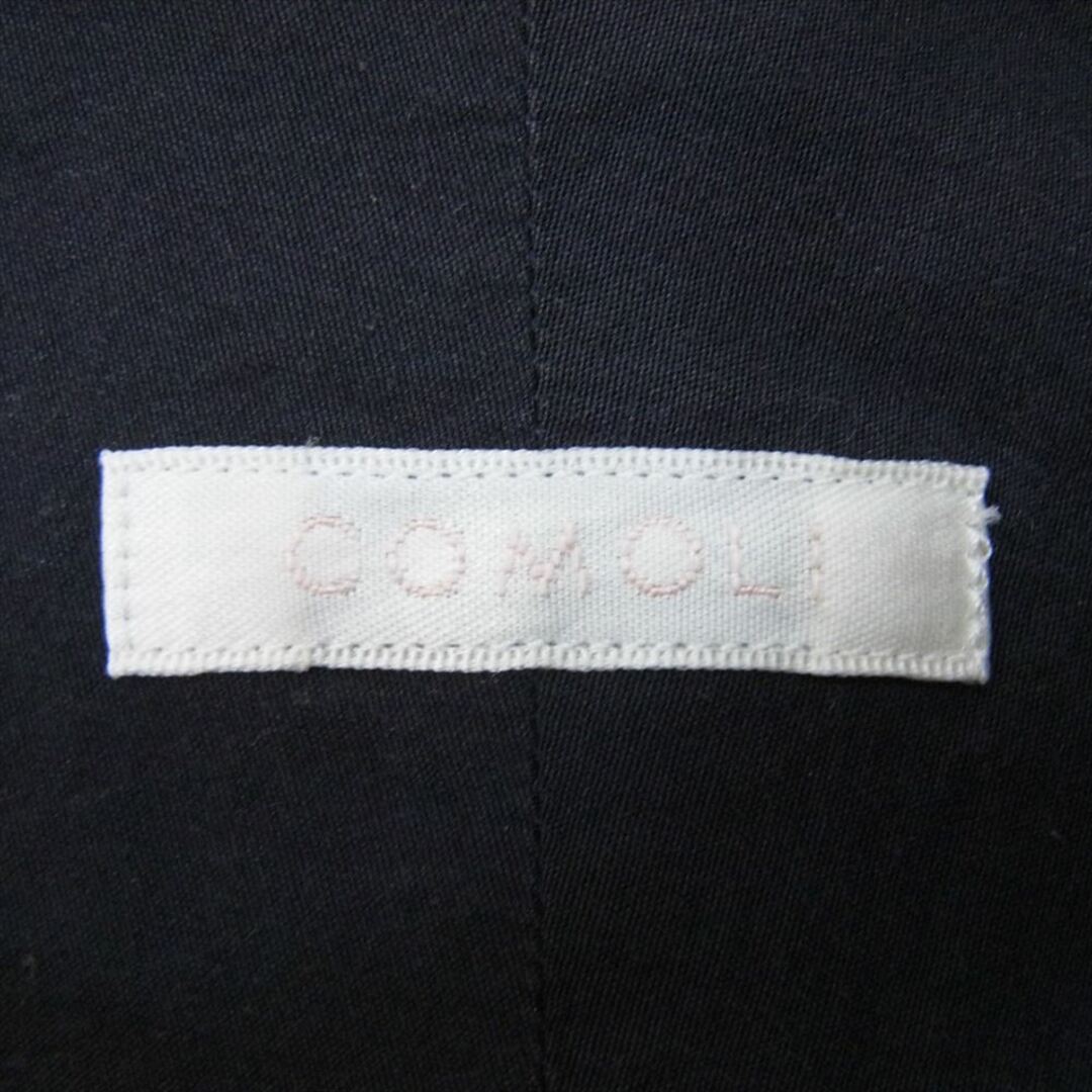 COMOLI(コモリ)のCOMOLI コモリ 23SS X01-02001 長袖 コモリシャツ ネイビー系 1【中古】 メンズのトップス(シャツ)の商品写真