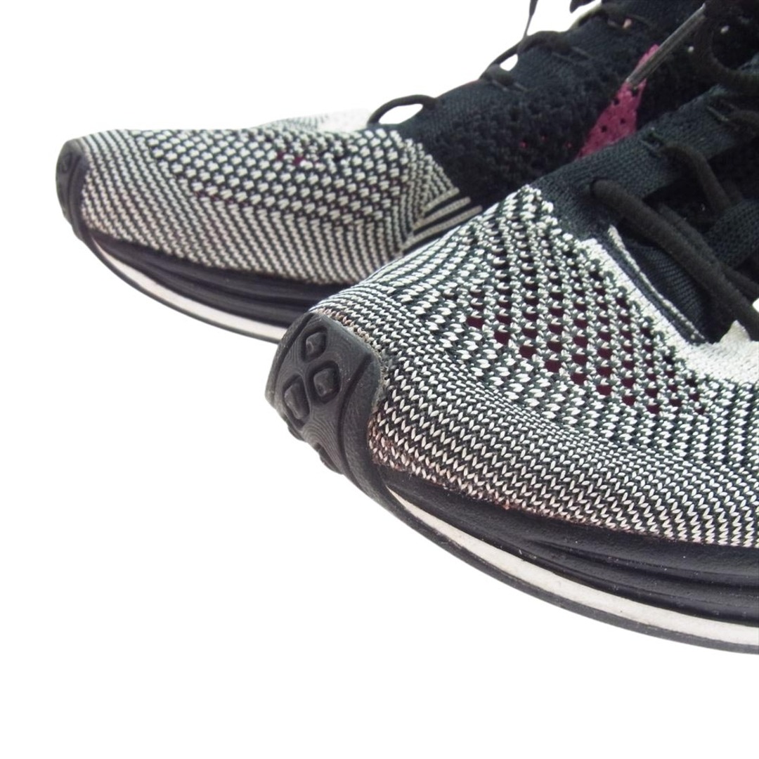 NIKE(ナイキ)のNIKE ナイキ スニーカー 902366-100 Flyknit Racer Be True フライニット レーサー ビー トゥルー スニーカー マルチカラー系 27.5cm【中古】 メンズの靴/シューズ(スニーカー)の商品写真