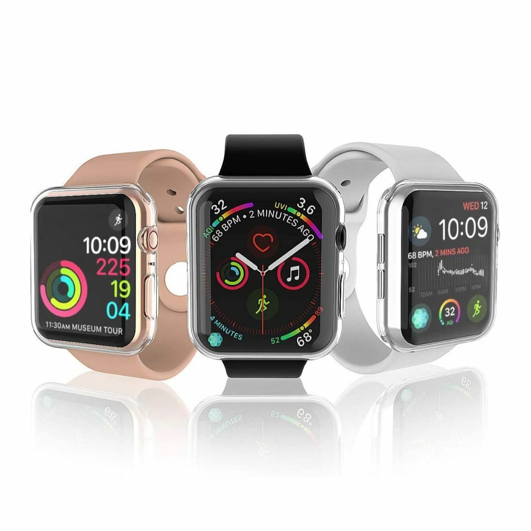 Apple Watch 7/8/9 41mm ケース カバー 保護 m4u レディースのファッション小物(腕時計)の商品写真