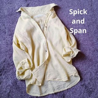 Spick & Span - Spick and Span スピックアンドスパン リネン スキッパーシャツ