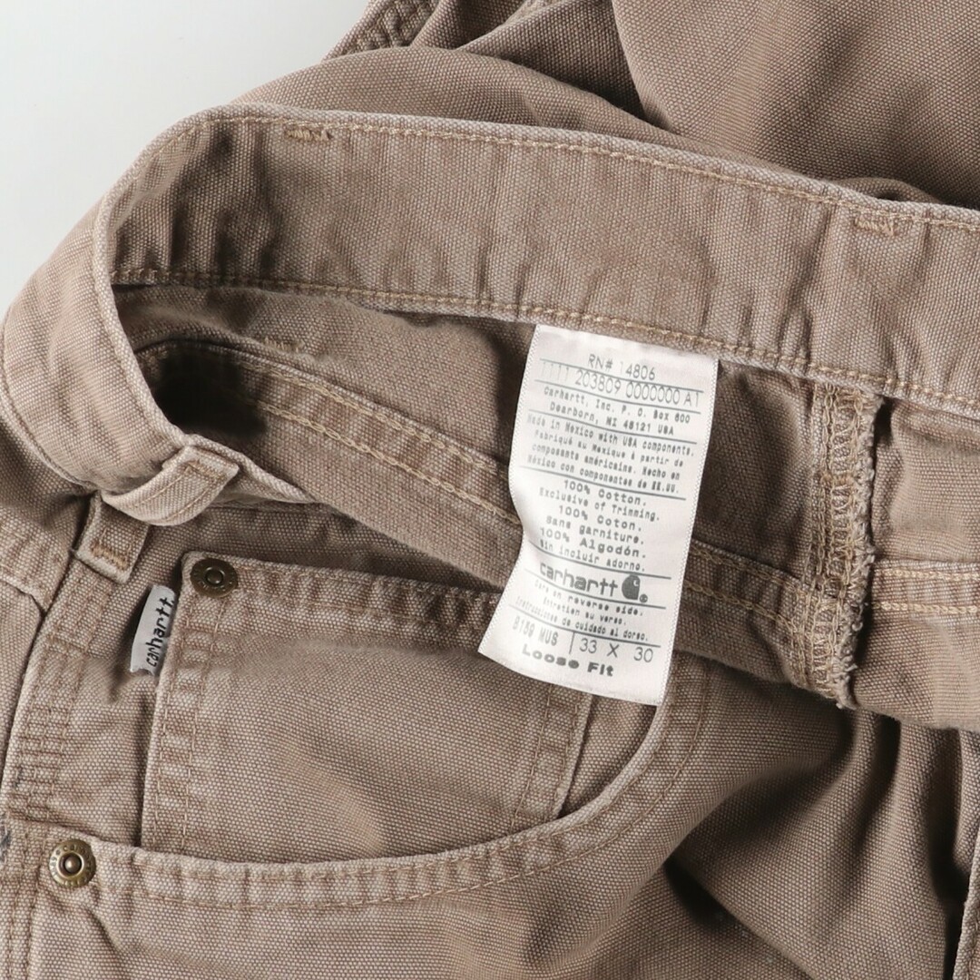 carhartt(カーハート)の古着 カーハート Carhartt Loose Fit ダックペインターパンツ メンズw34 /eaa447656 メンズのパンツ(ワークパンツ/カーゴパンツ)の商品写真