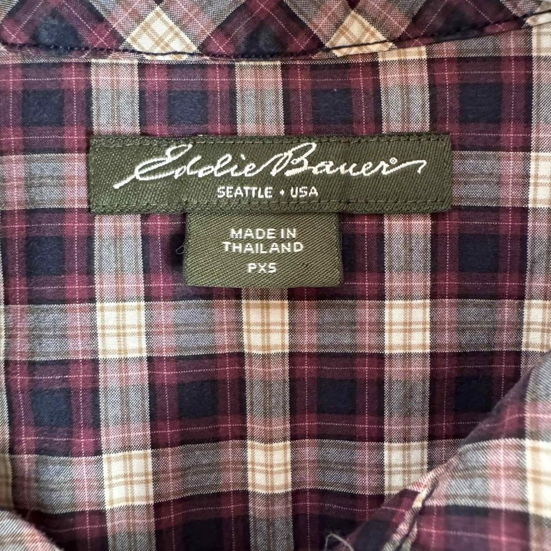 EddieBauerエディバウアー　レディース　シャツ　トップスチェックシャツ レディースのトップス(シャツ/ブラウス(長袖/七分))の商品写真