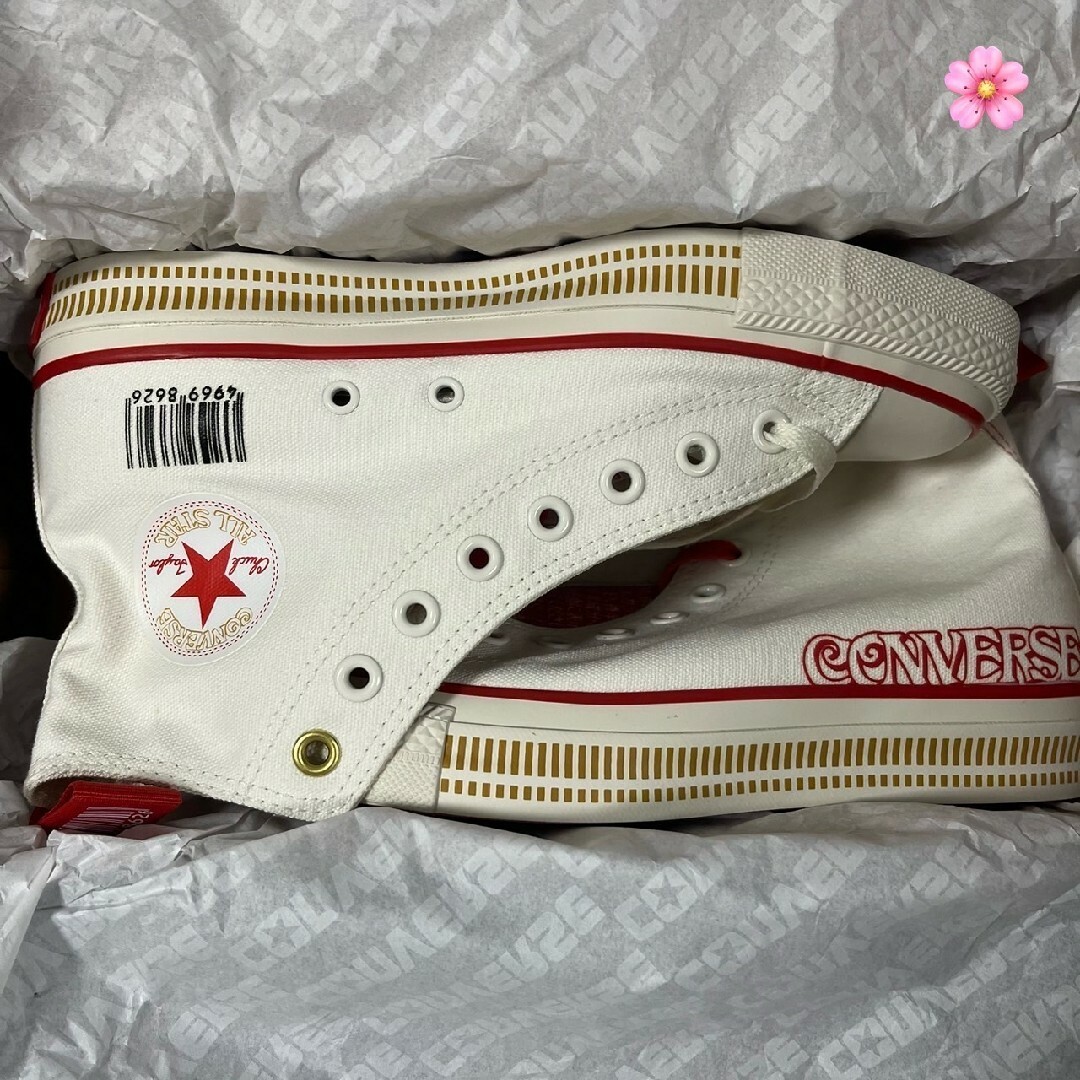 CONVERSE(コンバース)の国内正規品 25cm コンバース オールスター HI カップヌードル レッド メンズの靴/シューズ(スニーカー)の商品写真