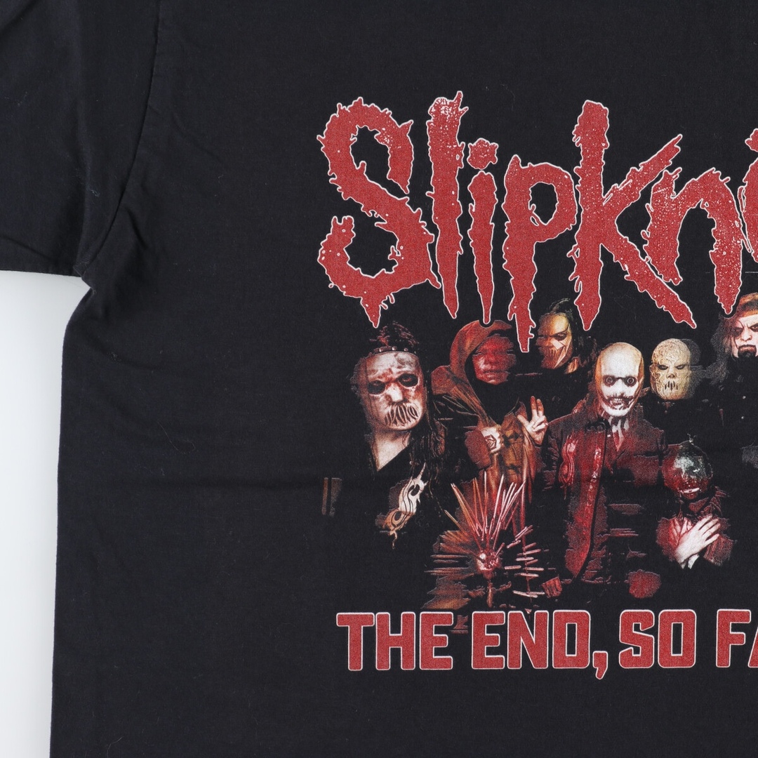 古着 PORT COMPANY SLIPKNOT スリップノット バンドTシャツ バンT メンズL /eaa448109 メンズのトップス(Tシャツ/カットソー(半袖/袖なし))の商品写真