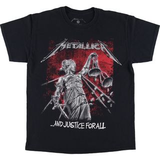 古着 METALLICA メタリカ バンドTシャツ バンT メンズL /eaa448112(Tシャツ/カットソー(半袖/袖なし))