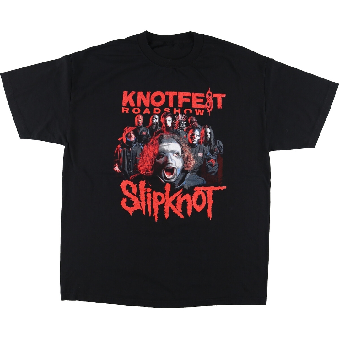 古着 SLIPKNOT スリップノット バンドTシャツ バンT メンズXL /eaa448114 メンズのトップス(Tシャツ/カットソー(半袖/袖なし))の商品写真