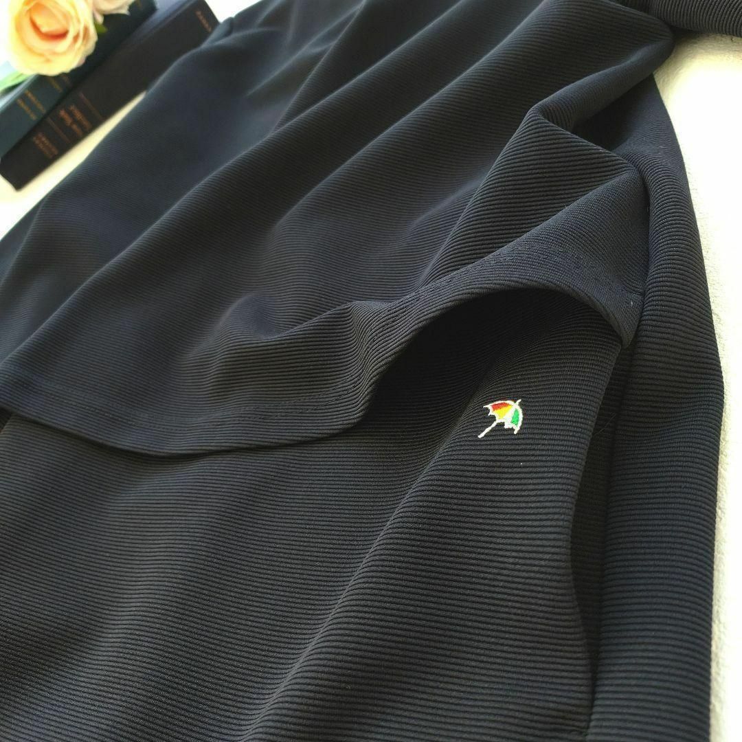 Arnold Palmer(アーノルドパーマー)のアーノルドパーマー　ワンピース　ロング　紺色 レディースのワンピース(ロングワンピース/マキシワンピース)の商品写真
