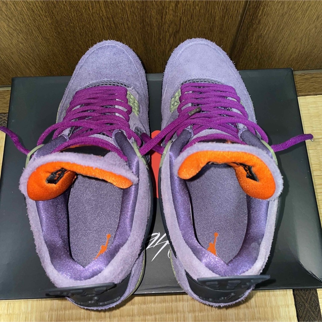 NIKE(ナイキ)のNike WMNS Air Jordan 4 Canyon Purple 28 メンズの靴/シューズ(スニーカー)の商品写真