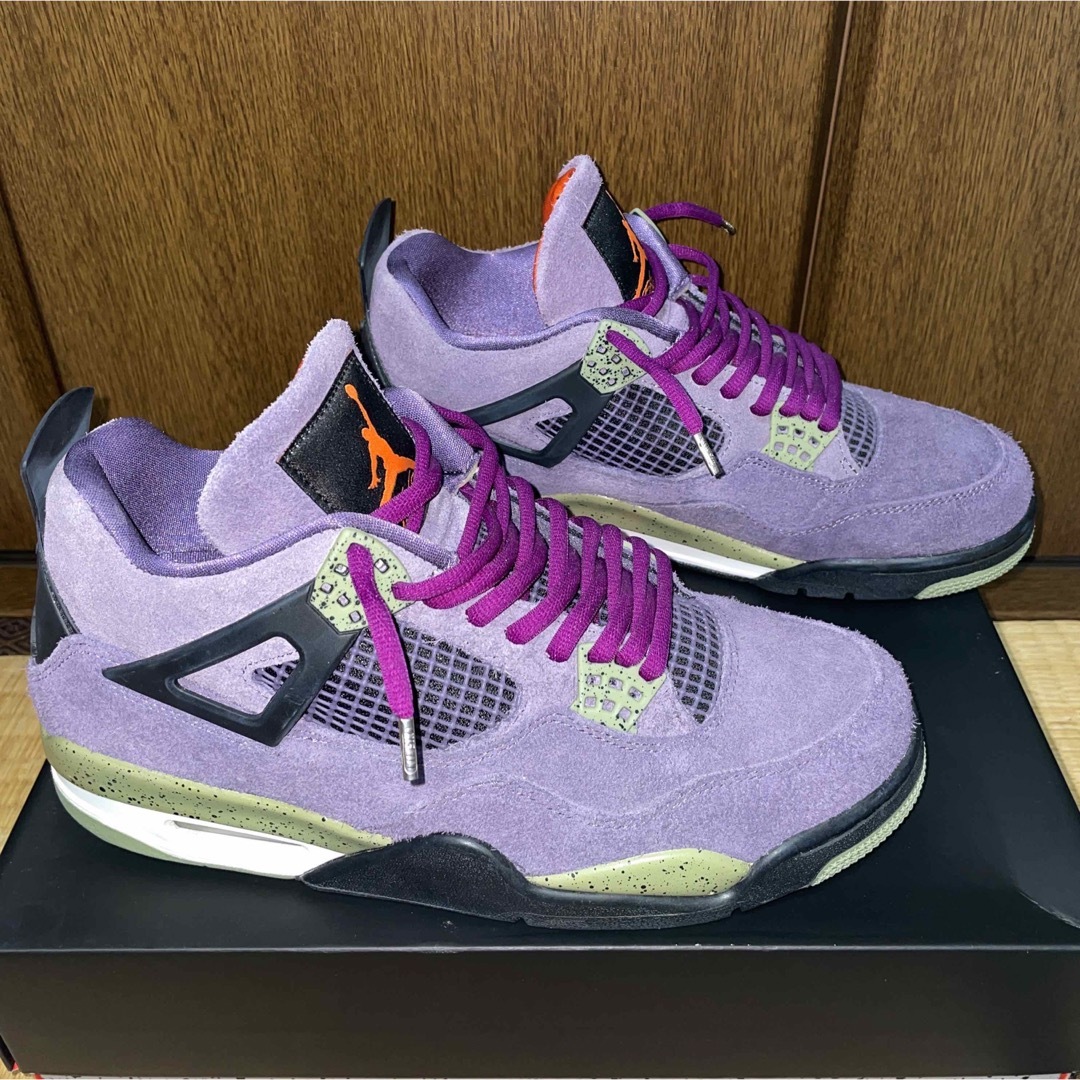 NIKE(ナイキ)のNike WMNS Air Jordan 4 Canyon Purple 28 メンズの靴/シューズ(スニーカー)の商品写真