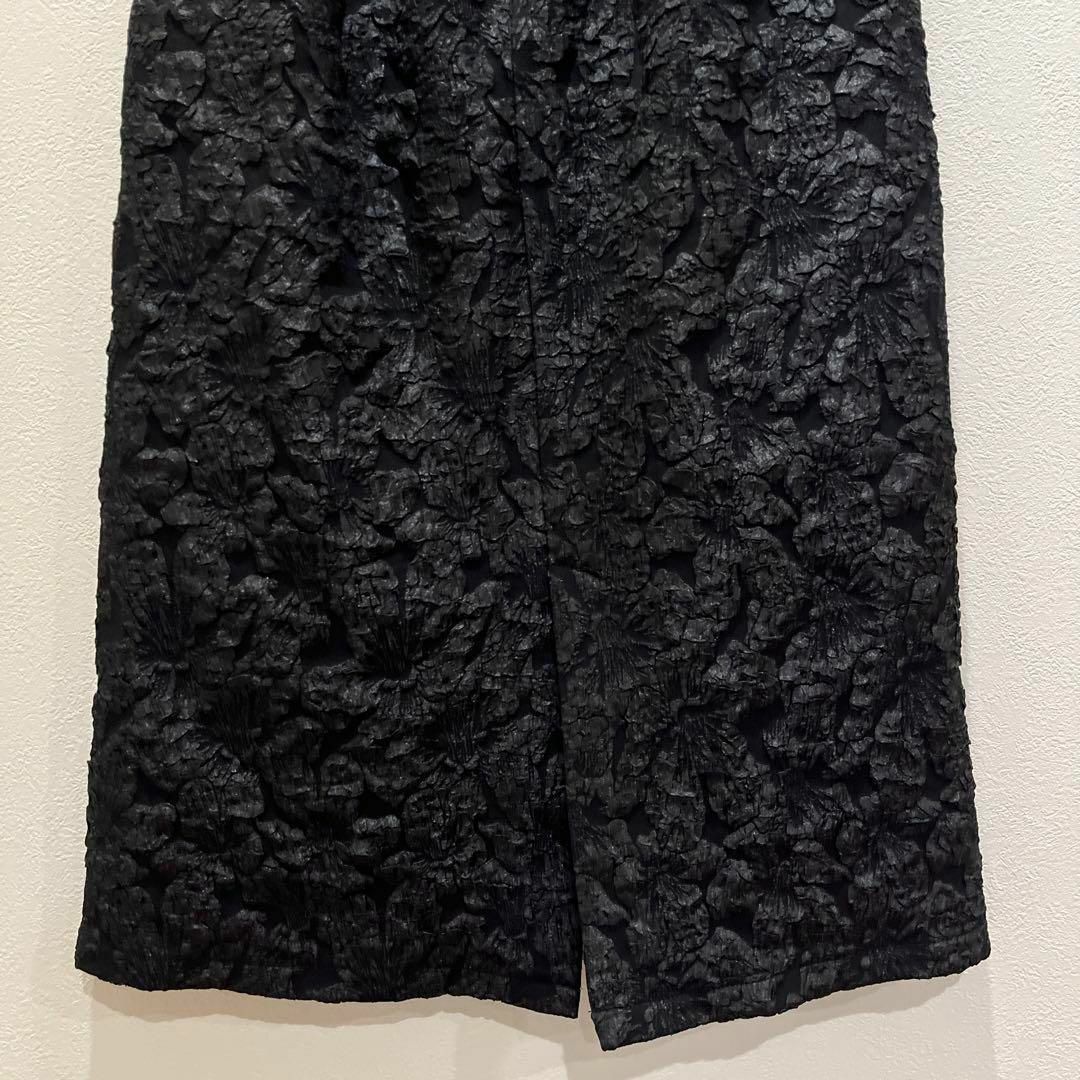 N.Natural beauty basic(エヌナチュラルビューティーベーシック)のN. エヌ ナチュラルビューティーベーシック ジャガードストレート スカート レディースのスカート(ロングスカート)の商品写真