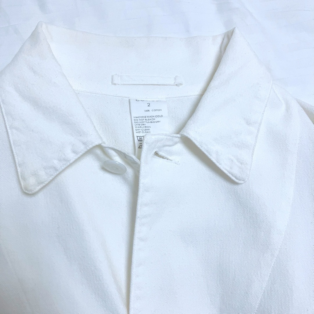 COMOLI(コモリ)のCOMOLI（コモリ）22SS 1938ジャケット WHITE サイズ2 メンズのジャケット/アウター(カバーオール)の商品写真