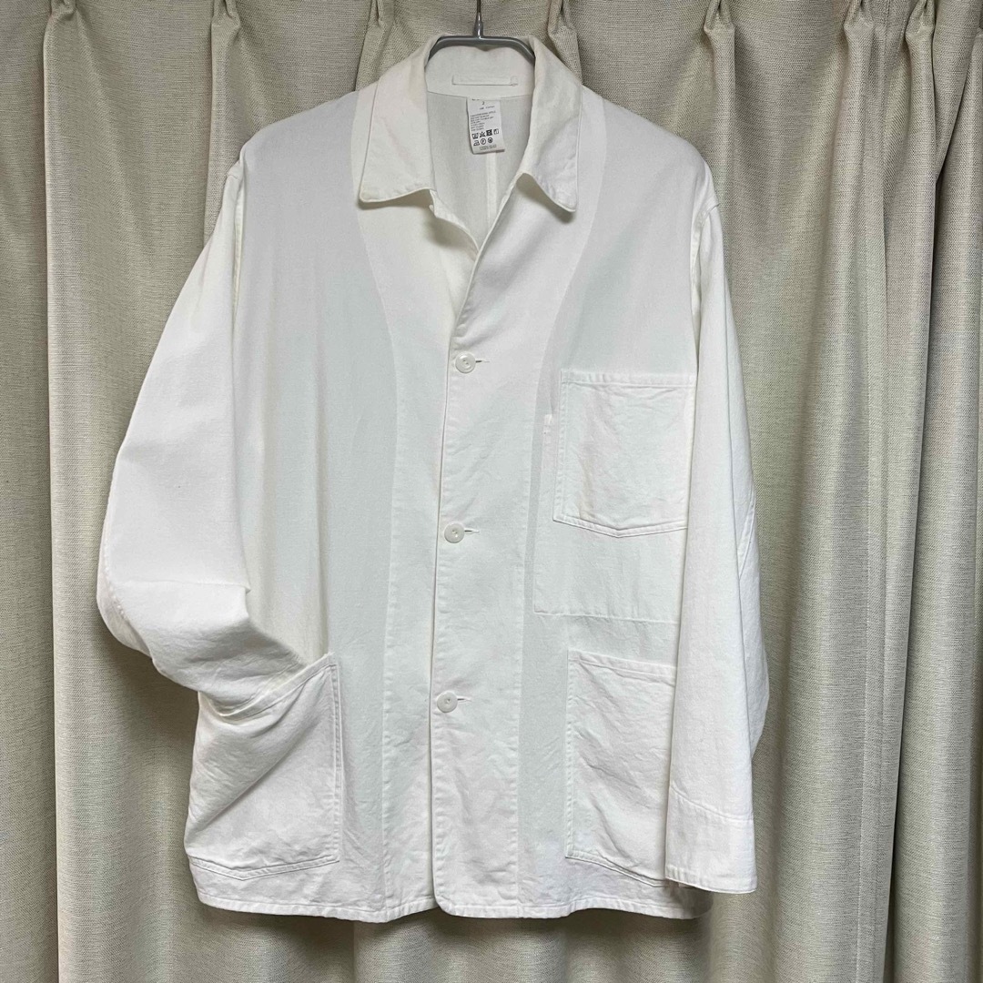 COMOLI(コモリ)のCOMOLI（コモリ）22SS 1938ジャケット WHITE サイズ2 メンズのジャケット/アウター(カバーオール)の商品写真