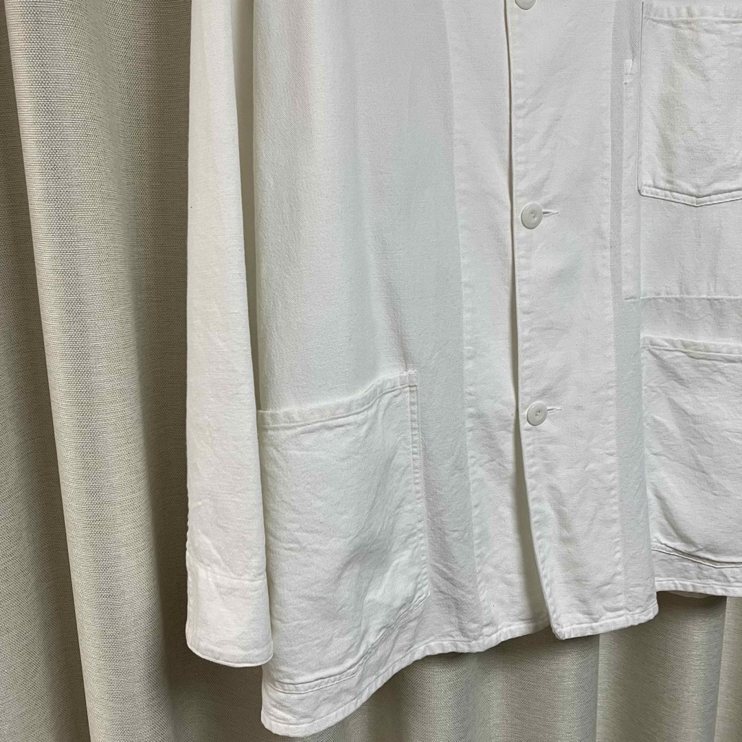 COMOLI(コモリ)のCOMOLI（コモリ）22SS 1938ジャケット WHITE サイズ2 メンズのジャケット/アウター(カバーオール)の商品写真