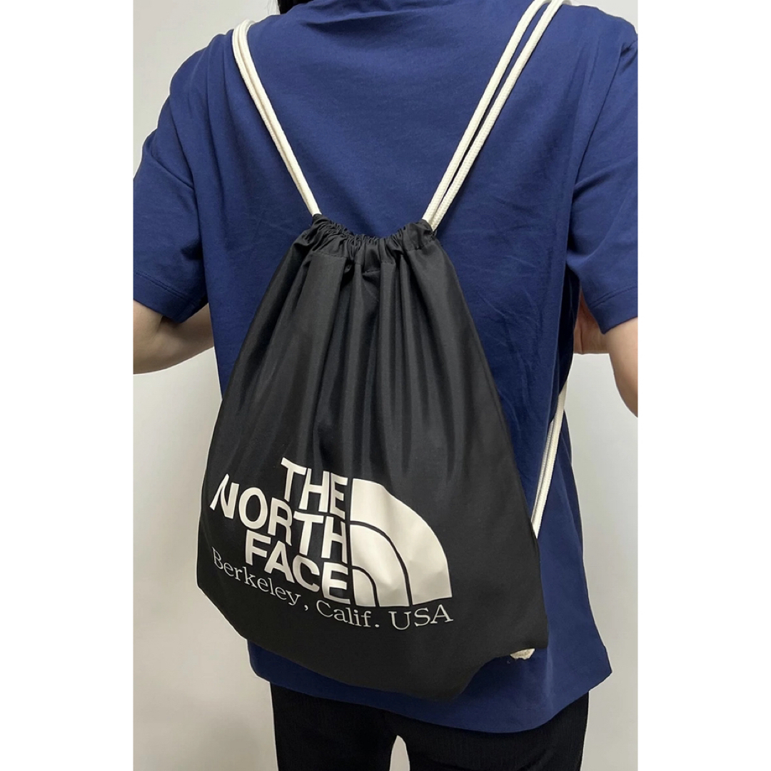 THE NORTH FACE(ザノースフェイス)の韓国ノースフェイス2wayナップサックリュックトートバッグショルダーバッグ黒 レディースのバッグ(リュック/バックパック)の商品写真