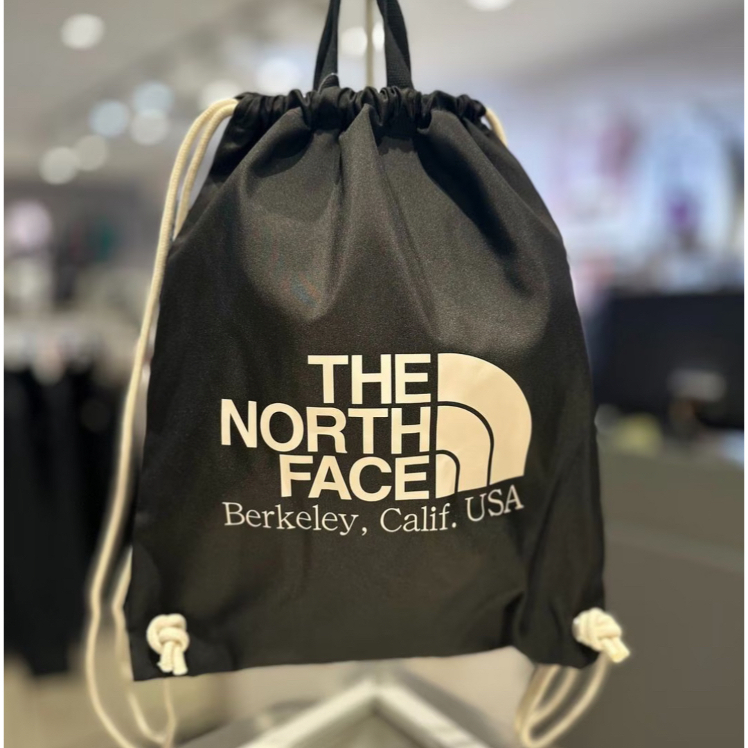 THE NORTH FACE(ザノースフェイス)の韓国ノースフェイス2wayナップサックリュックトートバッグショルダーバッグ黒 レディースのバッグ(リュック/バックパック)の商品写真