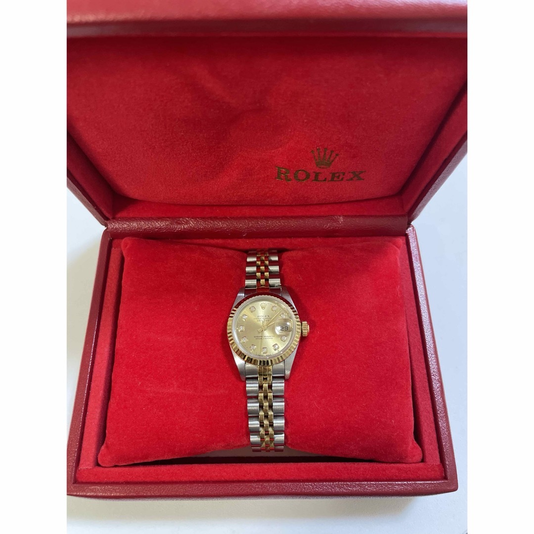 ROLEX(ロレックス)のROLEX ロレックス　デイトジャスト　腕時計　自動巻き　69173 レディース レディースのファッション小物(腕時計)の商品写真