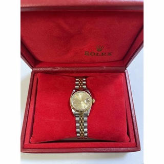 ロレックス(ROLEX)のROLEX ロレックス　デイトジャスト　腕時計　自動巻き　69173 レディース(腕時計)