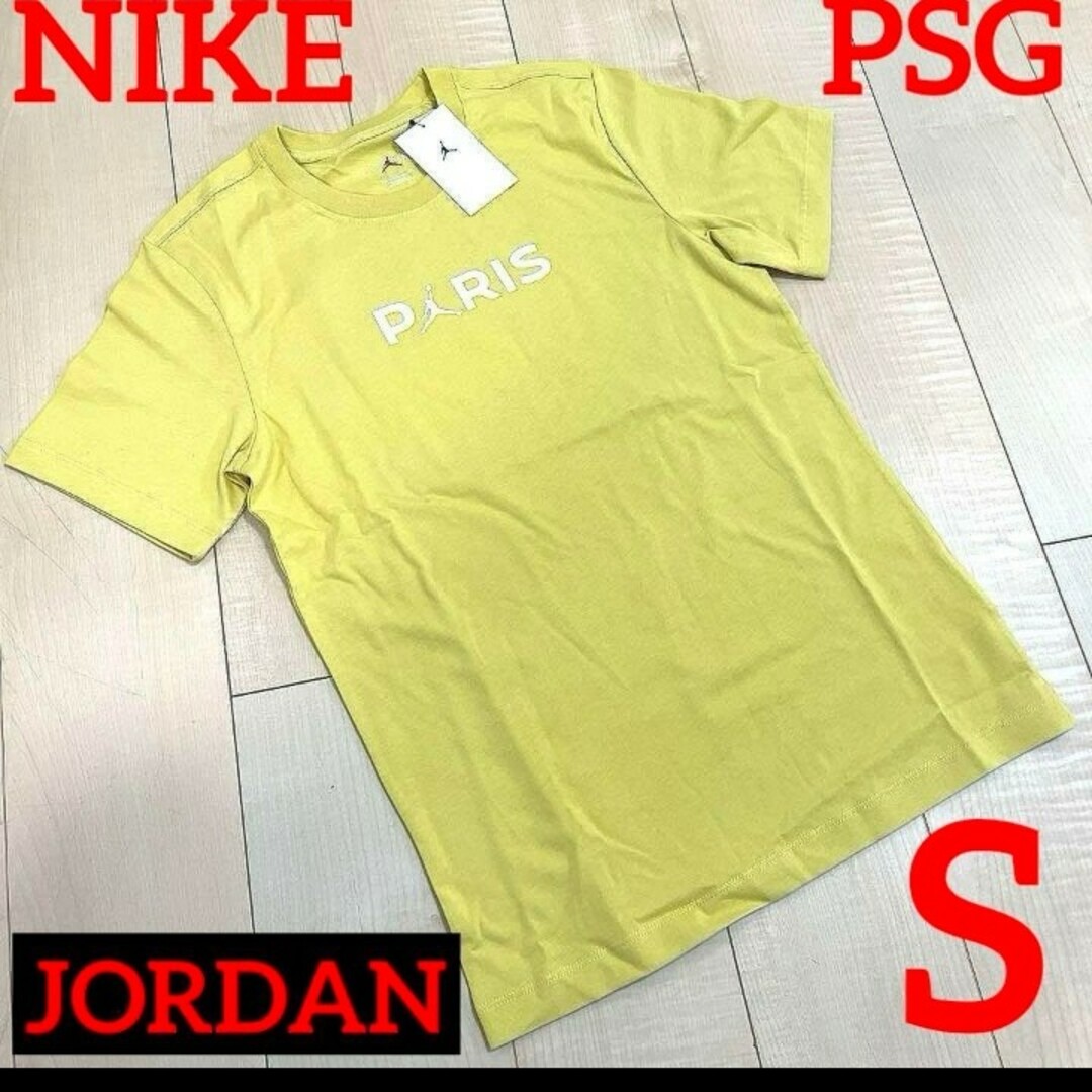 Paris Saint-Germain(パリサンジェルマン)の[おしゃれ♪] ジョーダン PSG  パリサンジェルマンTシャツ　NIKE  S メンズのトップス(Tシャツ/カットソー(半袖/袖なし))の商品写真