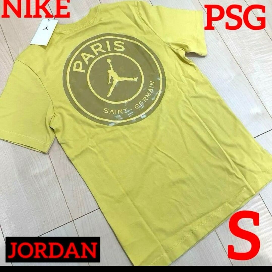 Paris Saint-Germain(パリサンジェルマン)の[おしゃれ♪] ジョーダン PSG  パリサンジェルマンTシャツ　NIKE  S メンズのトップス(Tシャツ/カットソー(半袖/袖なし))の商品写真