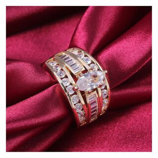 015a2リング　指輪　ジルコニア　シルバー　アクセサリー　石　プチプラ(リング(指輪))