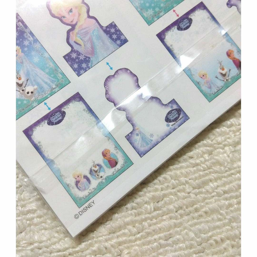 Disney(ディズニー)のアナと雪の女王メモセット エンタメ/ホビーのおもちゃ/ぬいぐるみ(キャラクターグッズ)の商品写真