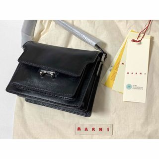 新品《 MARNI マルニ 》TRUNK SOFT MINI BAG ブラック